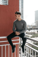 Thenx Deep Heather Long Sleeve 6c