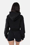 Sudadera corta Thenx para mujer - Negra
