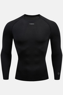 Thenx Long Sleeve Compression Tee - Black 1c